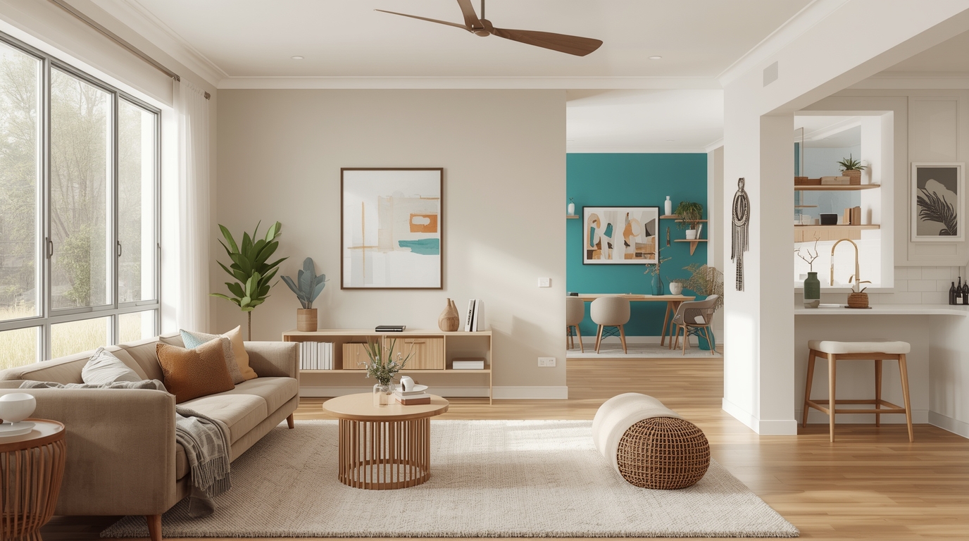 Top 5 Interior Paint Colours for an Australian Home in 2025